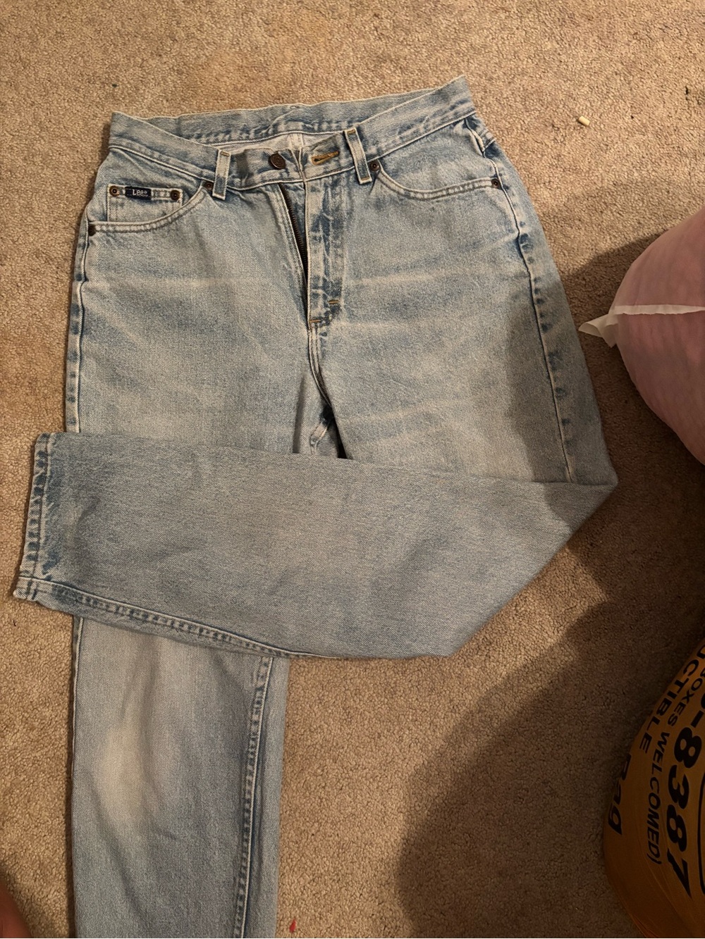 Lee Light Blue High-Rise Women's Jeans